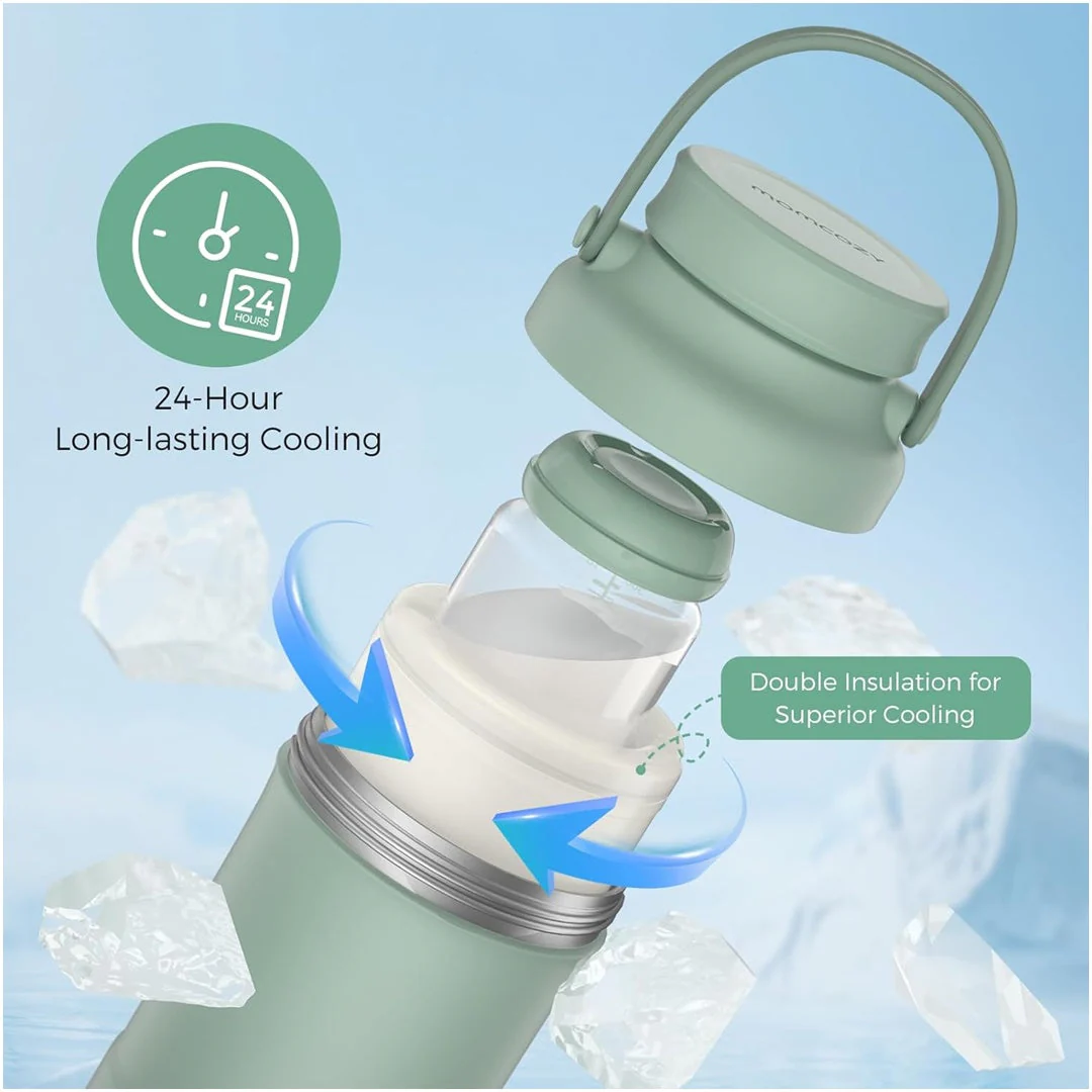 Momcozy Portable Breast Milk Cooler for Outdoor - 22oz - Image 3