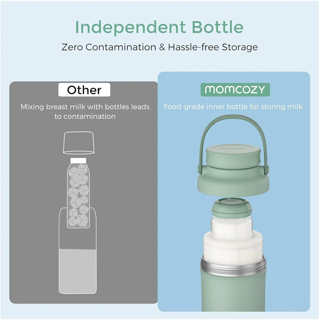 Momcozy Portable Breast Milk Cooler for Outdoor - 22oz - Image 6