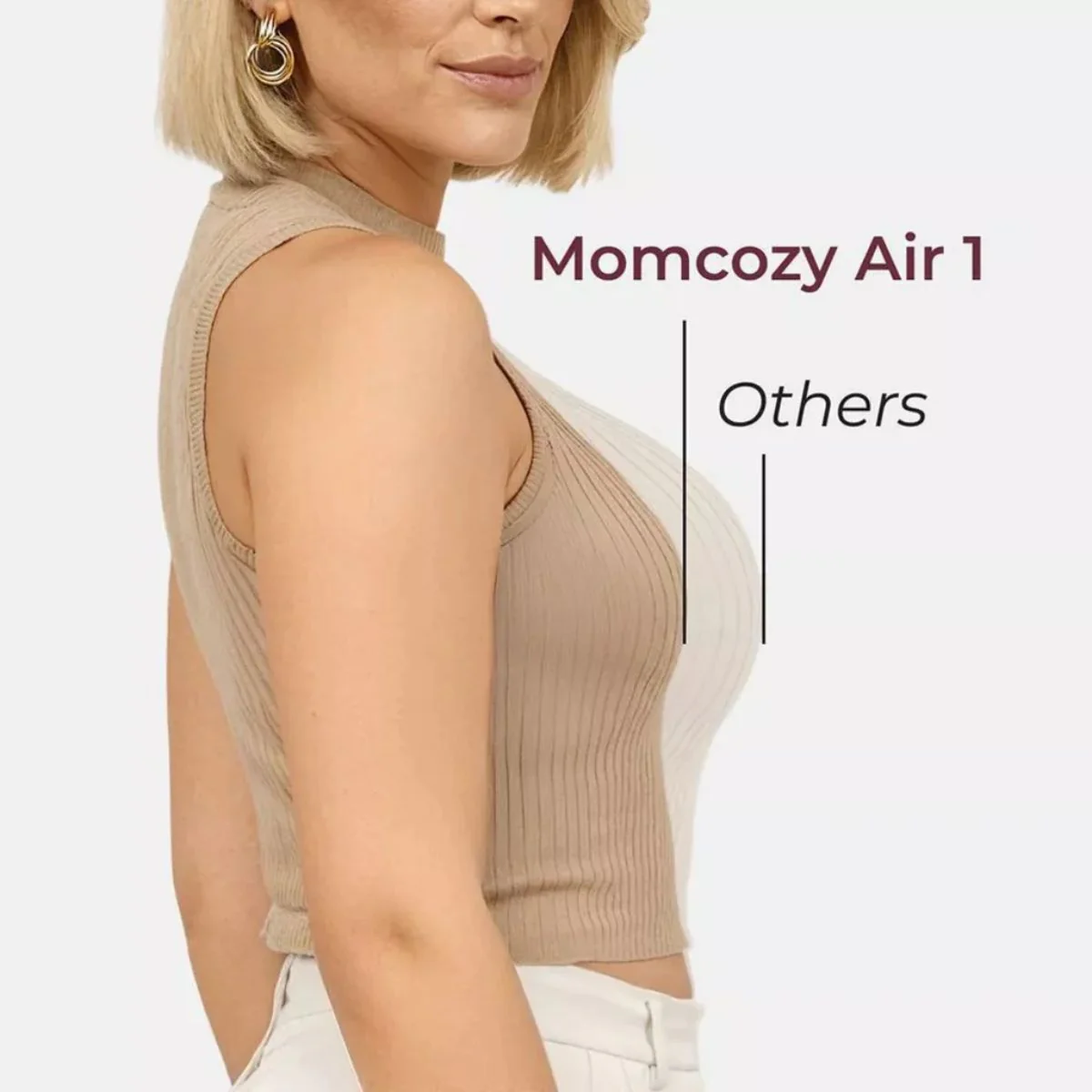 Momcozy Air 1 Ultra Slim Wireless Electric Double Breast Pump - Image 17