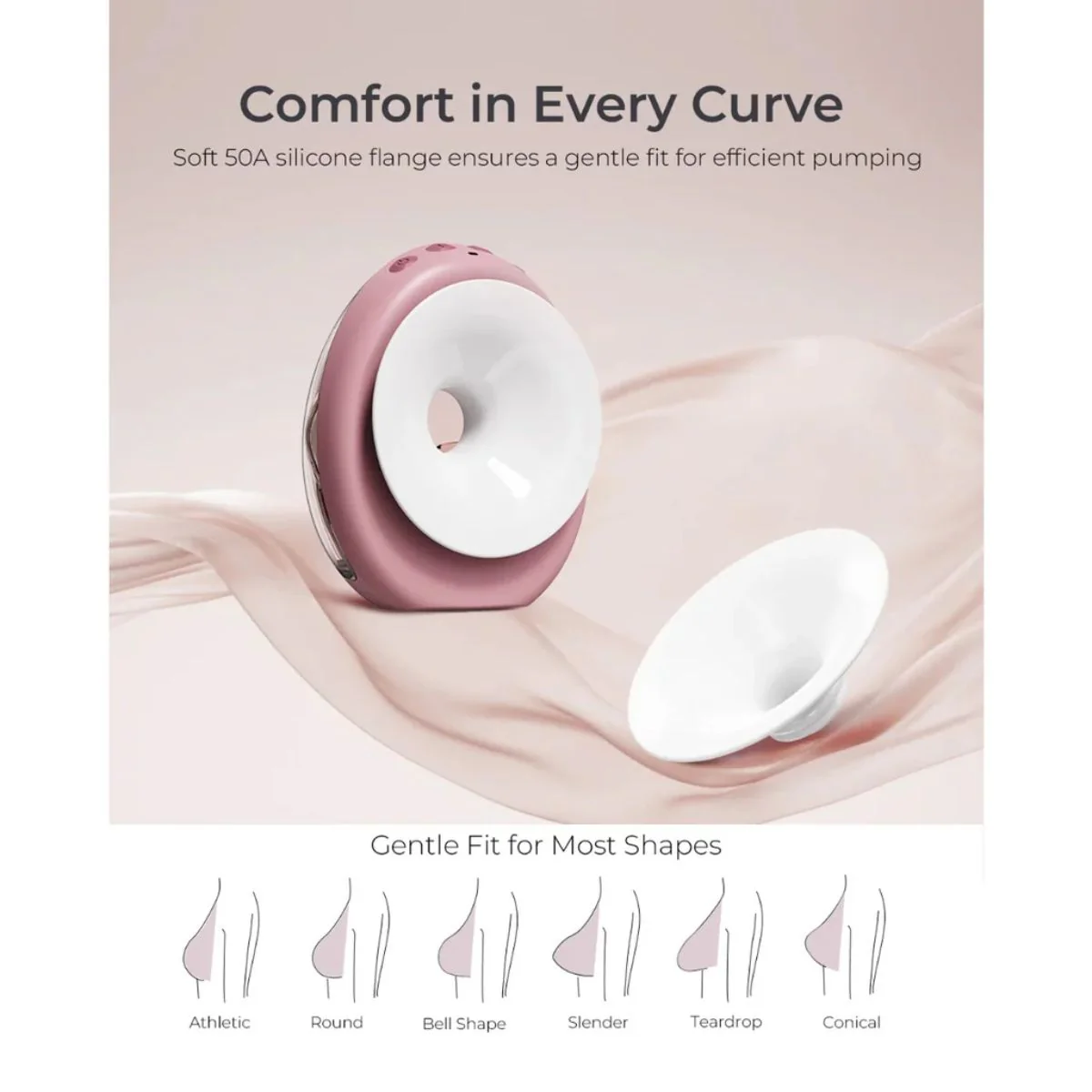 Momcozy Air 1 Ultra Slim Wireless Electric Double Breast Pump - Image 18
