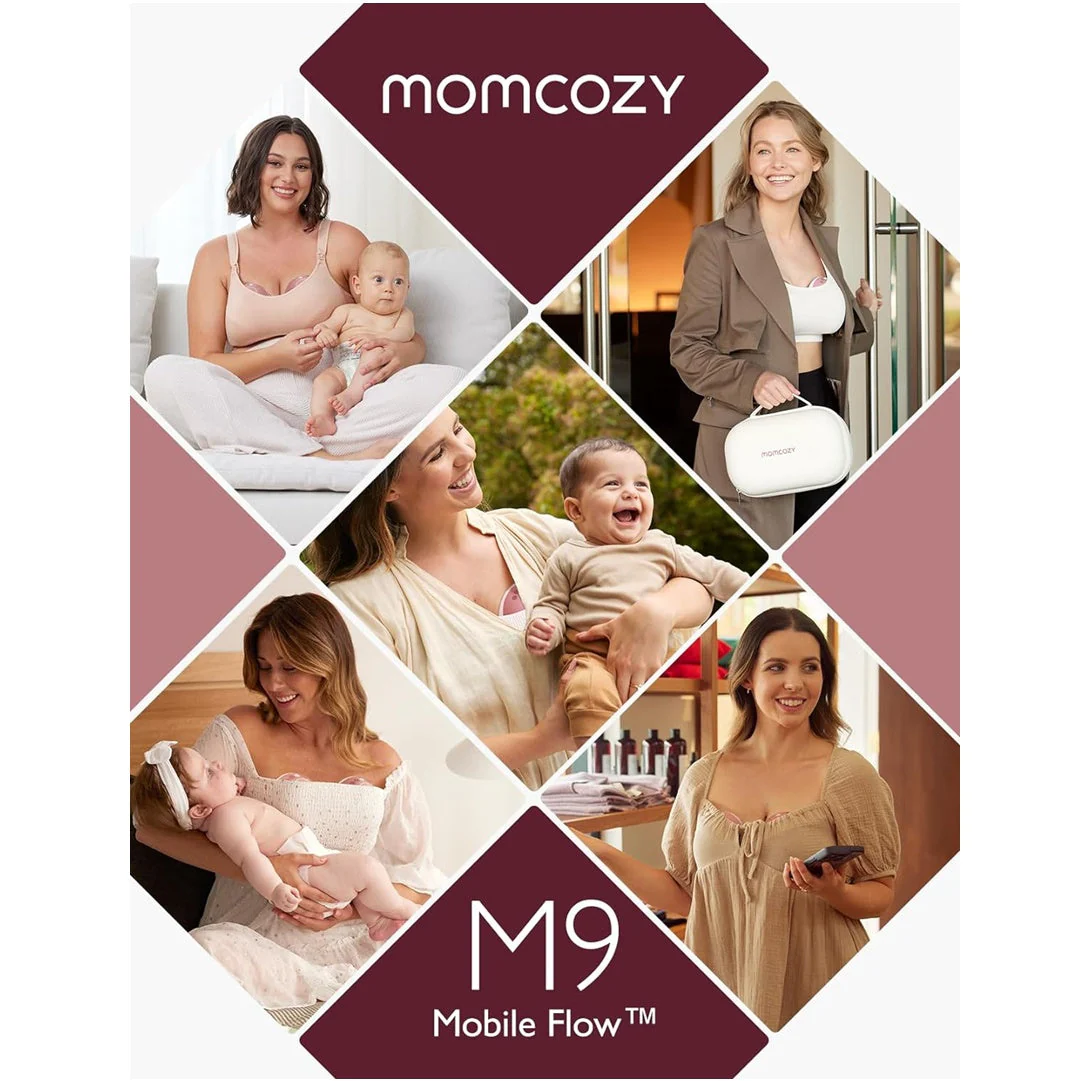 Momcozy - Double Breast Pump Hands Free Mobile Flow M9 - Image 13