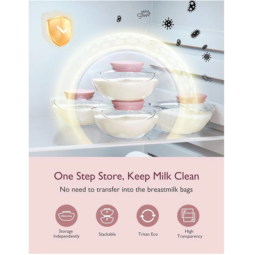 Momcozy - Double Breast Pump Hands Free Mobile Flow M9 - Image 5
