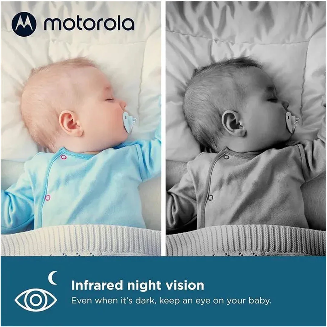 Motorola VM75 Indoor Video Baby Monitor with Camera - Image 3