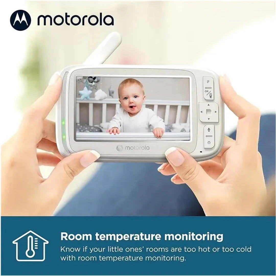 Motorola VM75 Indoor Video Baby Monitor with Camera - Image 4