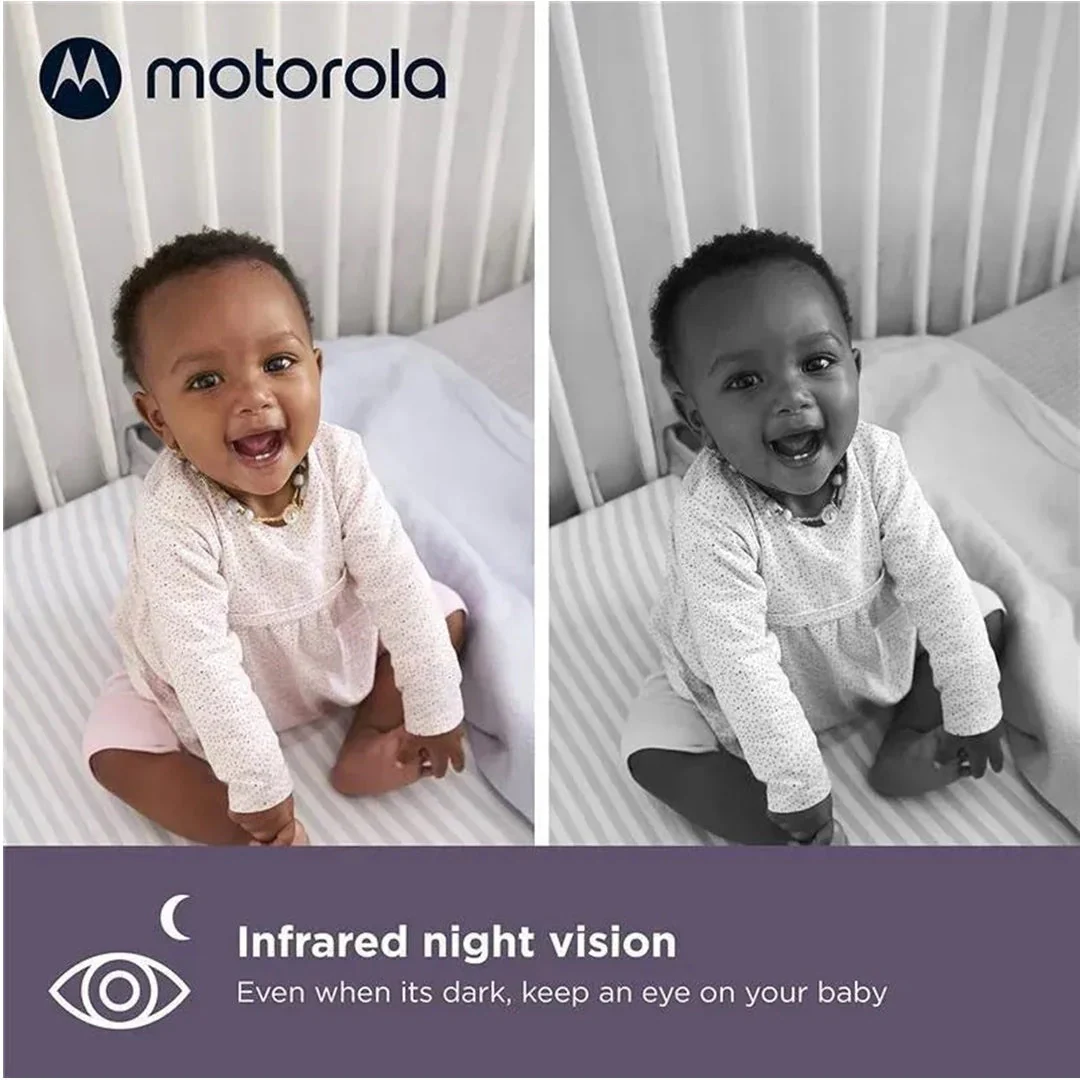 Motorola Baby Monitor VM85 Indoor WiFi Video with Camera & Mood Light - Image 3
