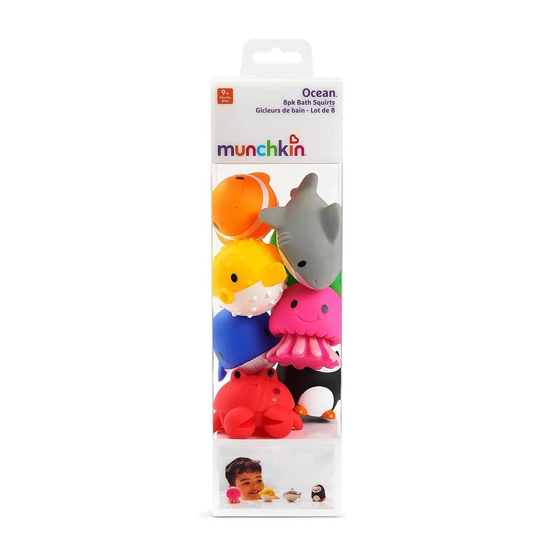 Munchkin 8 Animals Ocean Bath Toy - Image 4
