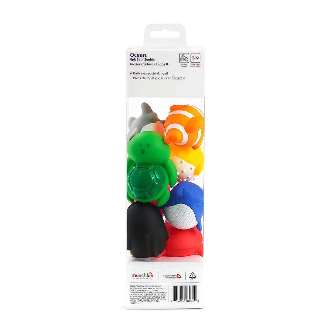 Munchkin 8 Animals Ocean Bath Toy - Image 5