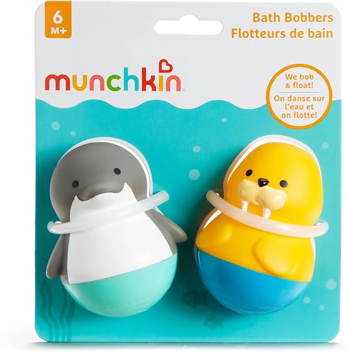 Munchkin Bath Bobbers Mold Free - Dolphin/Walrus - Image 5