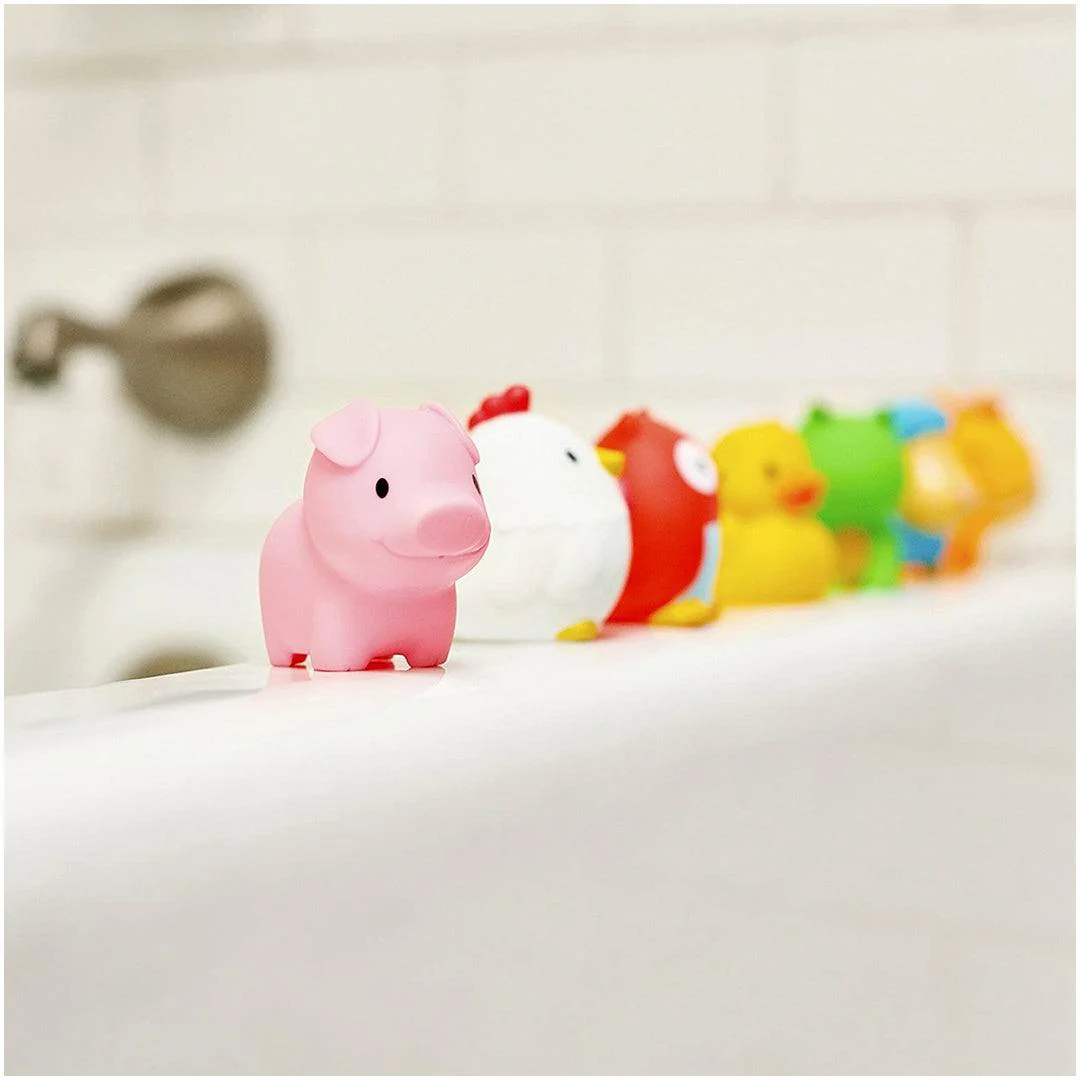 Munchkin Bath Toy 8 Little Animals Farm - Image 4