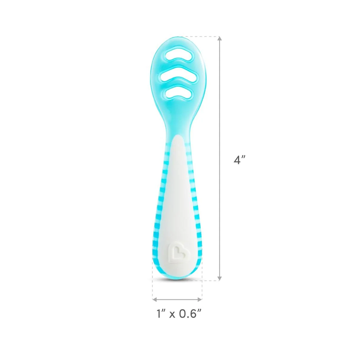 Munchkin Gentle Dip Multistage First Spoons - Blue/Green - Image 5
