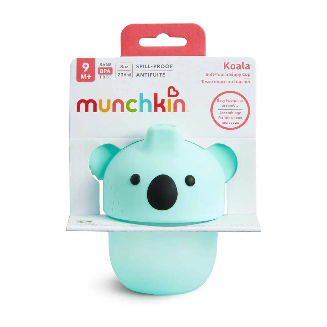 Munchkin Koala Soft-Touch Spill-Proof Sippy Cup - Image 5