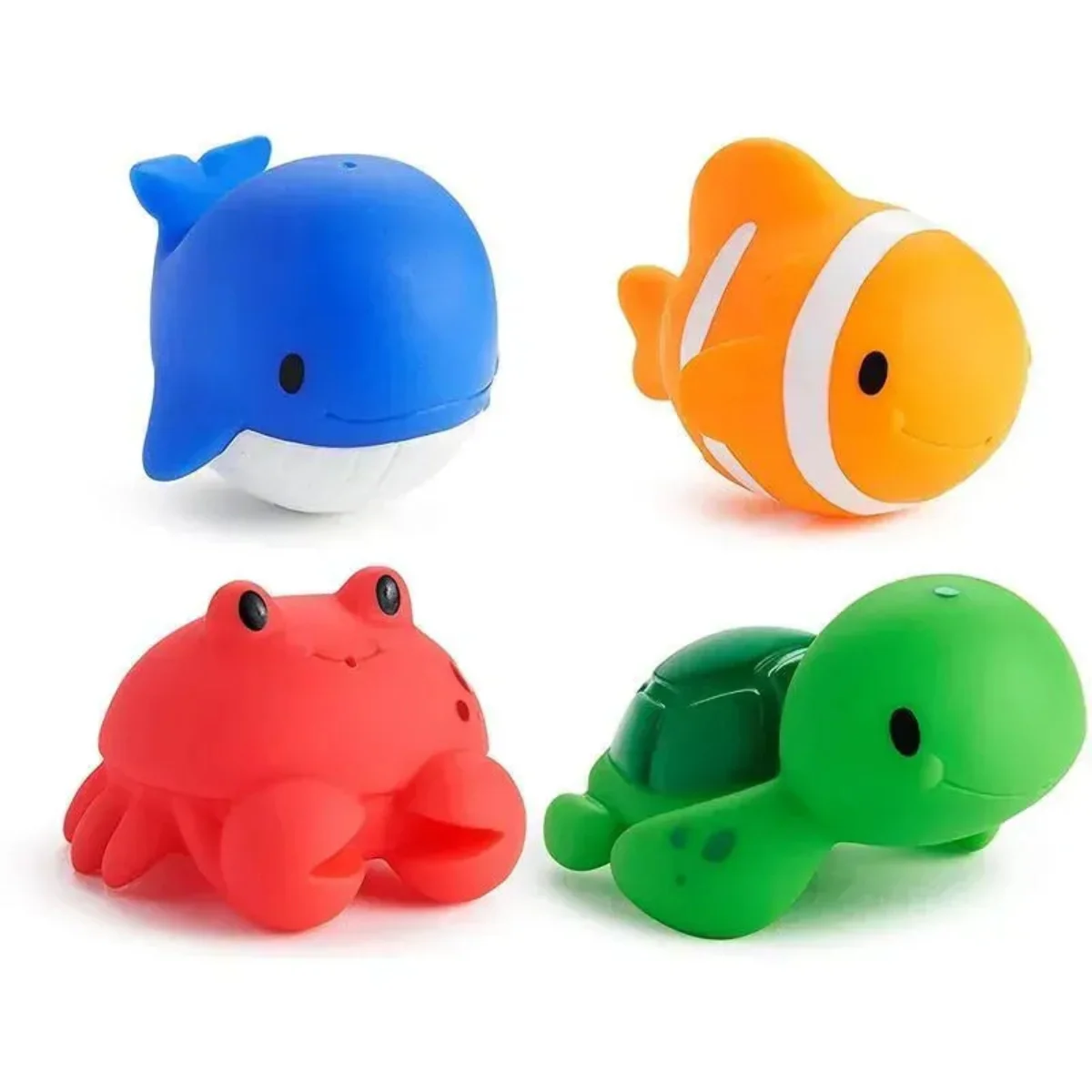 Munchkin Ocean Squirting Bath Toy Set 4 Pack