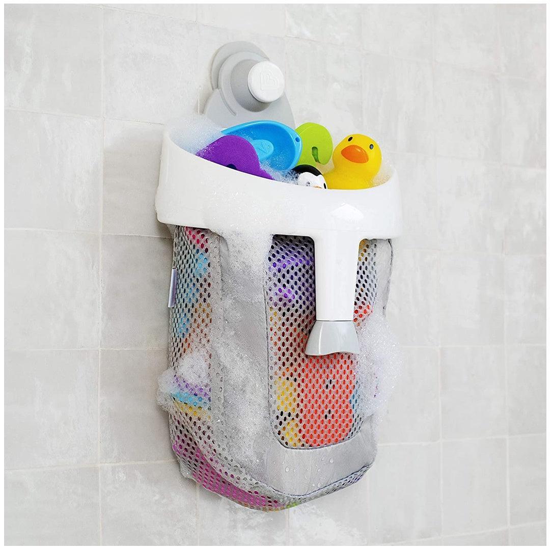 Munchkin Super Scoop Bath Toy Organizer And Storage - Gray - Image 4