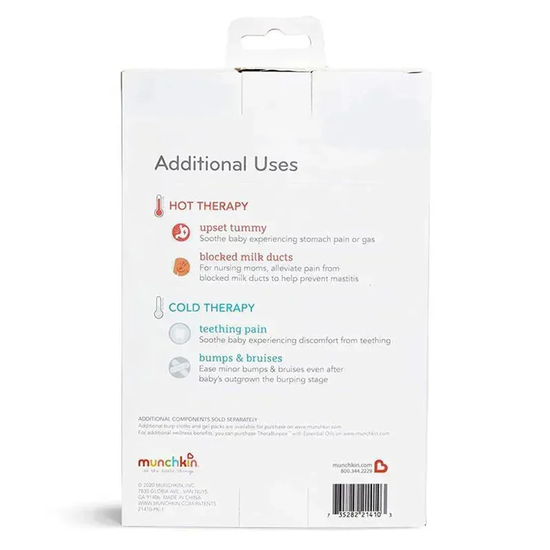 Munchkin Theraburpee Colic & Fever Rescue Kit, Hot & Cold Therapy Burp Cloths - Image 9