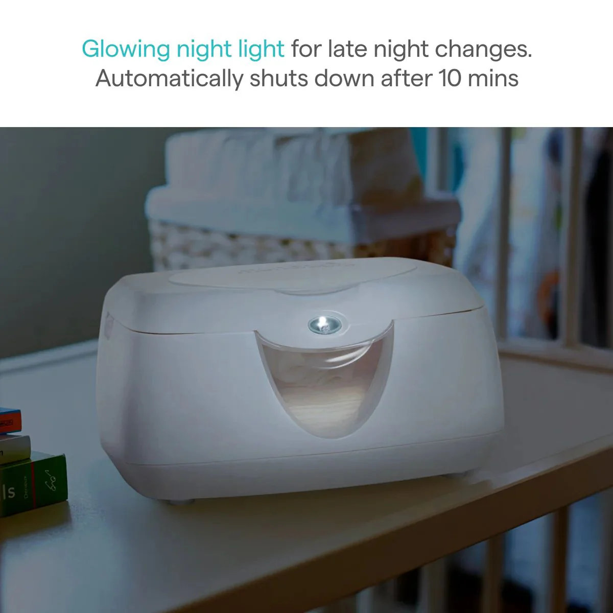 Munchkin Warm Glow Wipe Warmer - White - Image 7