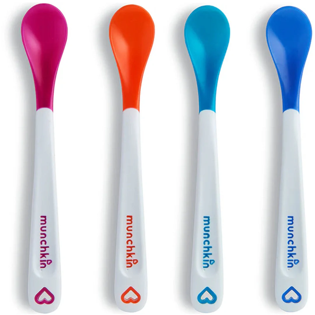 Munchkin White Hot Infant Spoons 4 Pack - Image 2