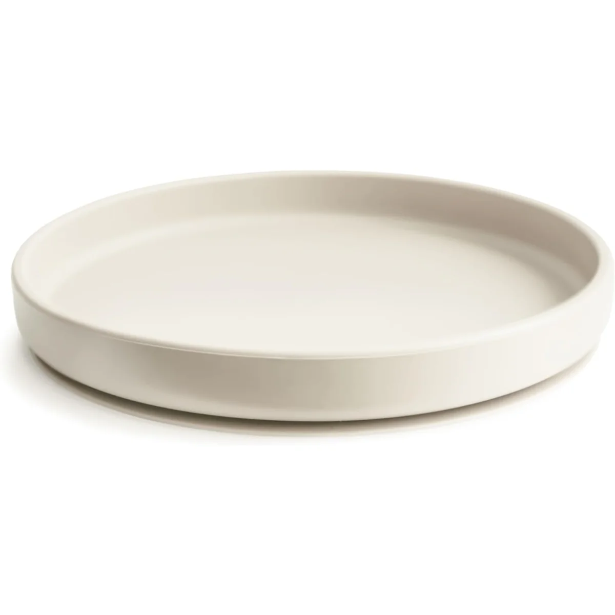 Mushie - Classic Silicone Suction Plate BPA-Free Non-Slip Design Ivory - Image 3