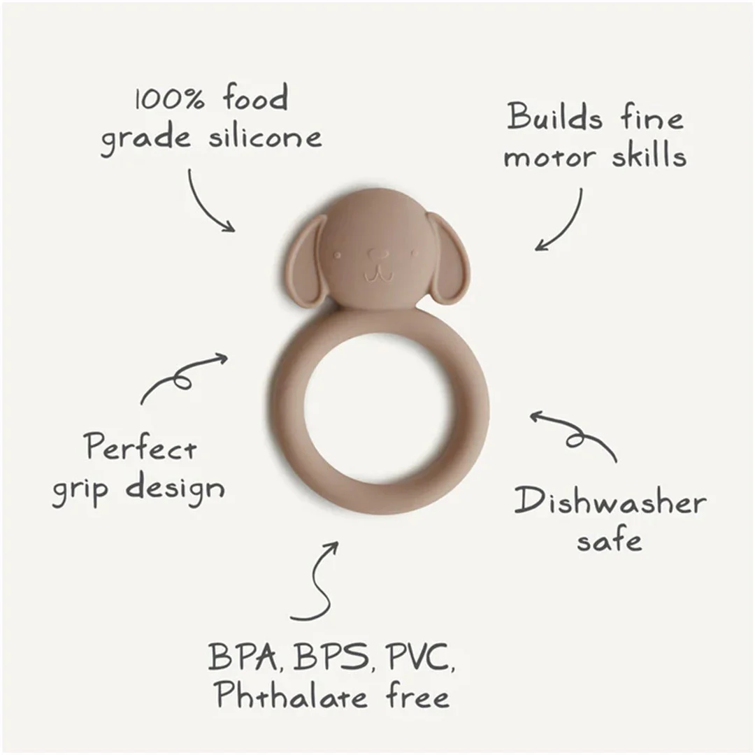 Mushie Dog Teether - Image 5