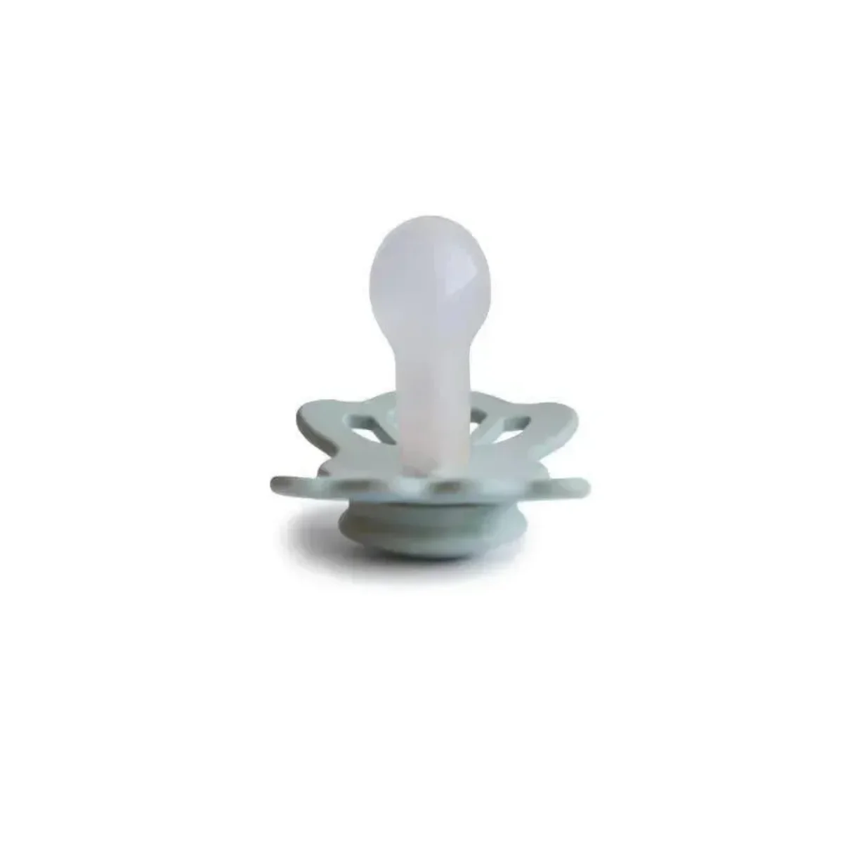 Mushie FRIGG Lucky Symmetrical Pacifier set (6-18M) - Sage/Silver Gray - Image 3