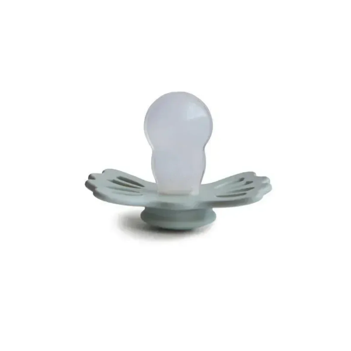Mushie FRIGG Lucky Symmetrical Pacifier set (6-18M) - Sage/Silver Gray - Image 5