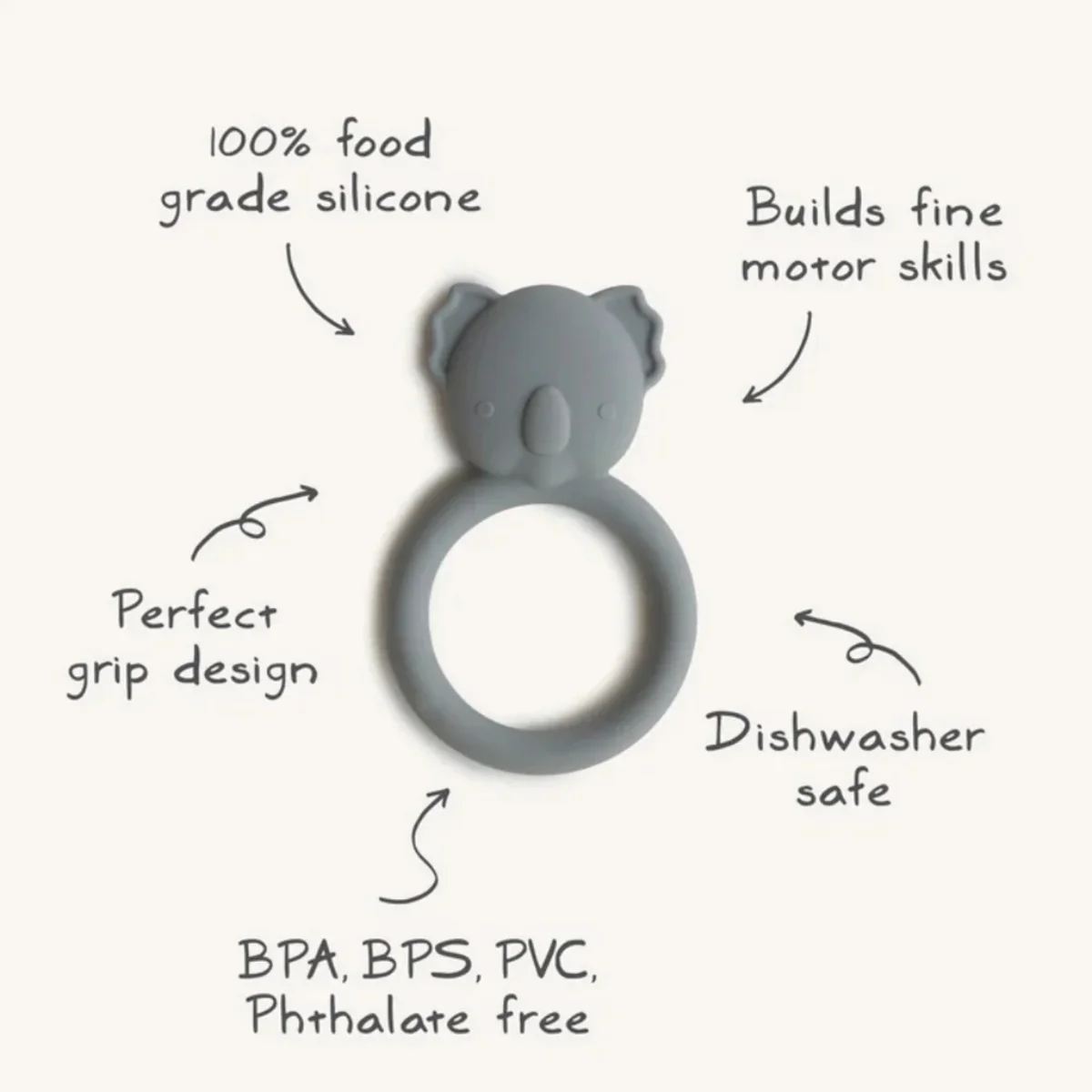Mushie Koala Teether - Image 4