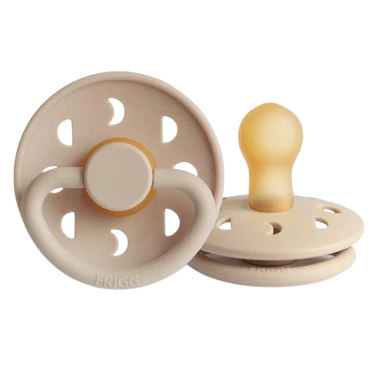 Mushie Natural Rubber Baby Pacifier - Sage / 6-18 M - Image 4