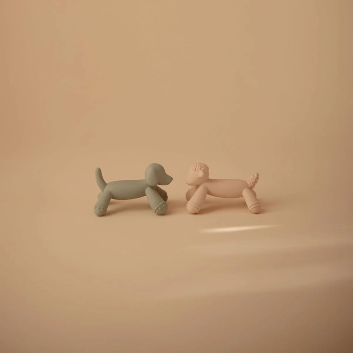 Mushie Silicone Figurine Teether - Dog - Image 5