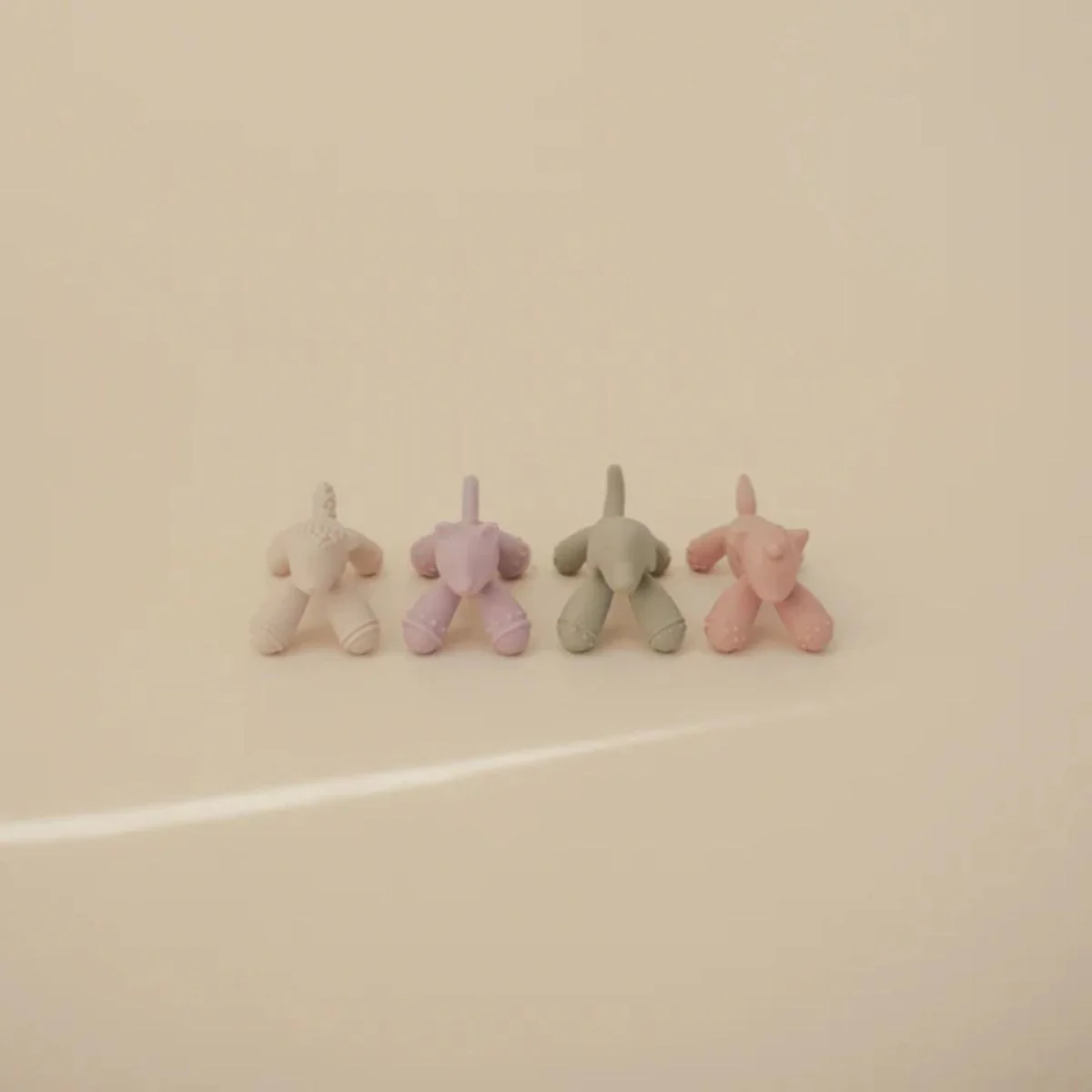 Mushie Silicone Figurine Teether - Unicorn - Image 4