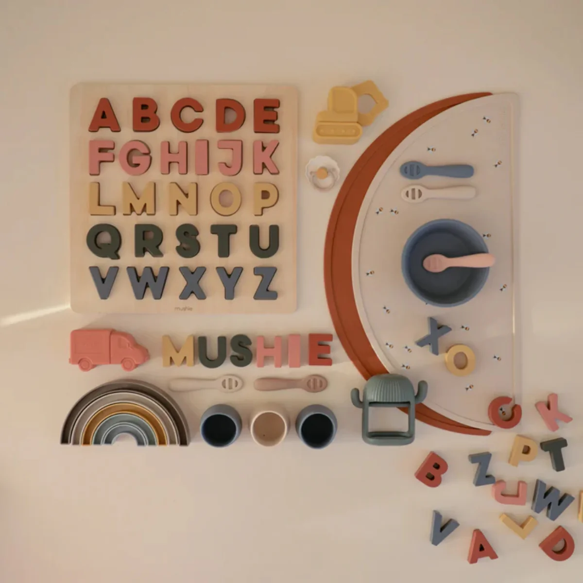 Mushie Silicone Placemat - Bees - Image 6