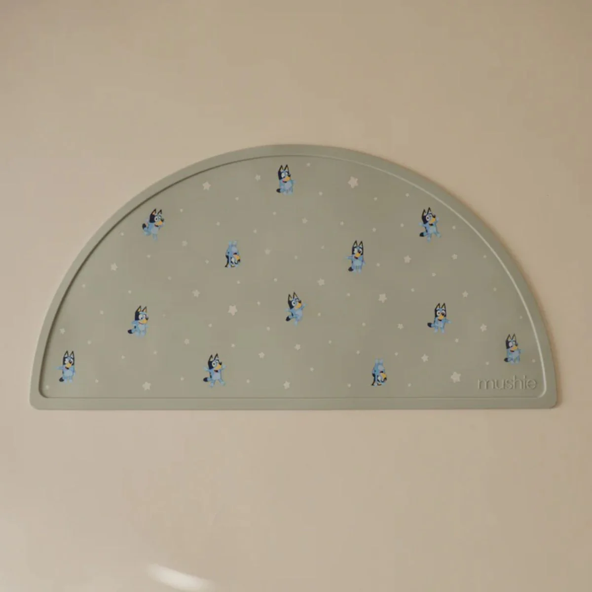 Mushie Silicone Placemat - Bluey Sage - Image 6