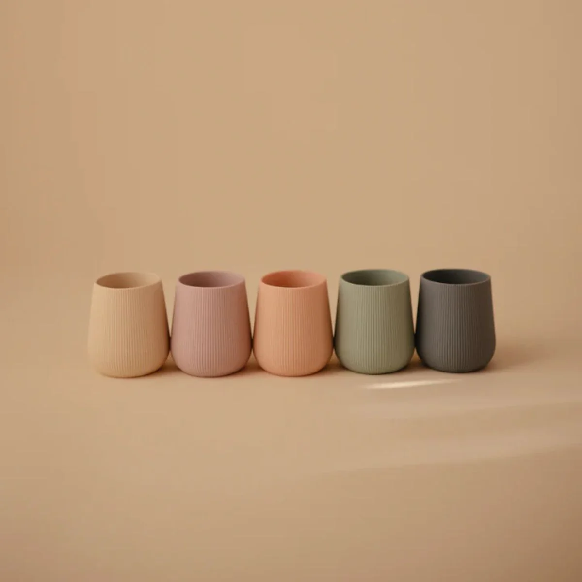 Mushie Silicone Starter Cup - Blush - Image 3