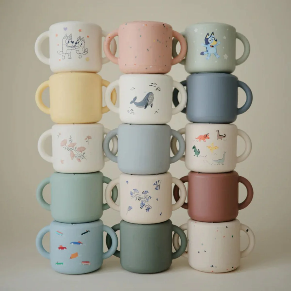 Mushie Snack Cup - Cloudy Mauve - Image 6