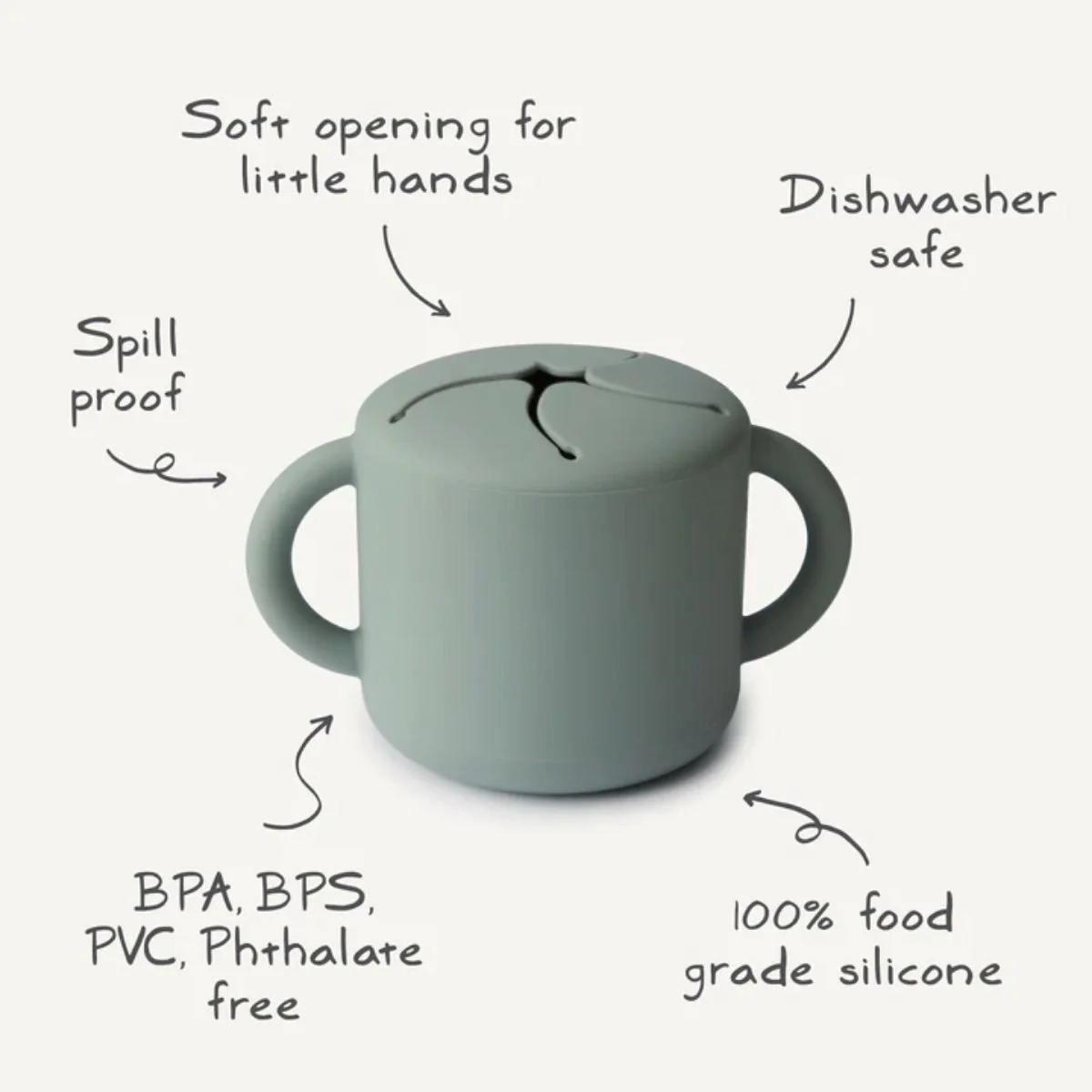 Mushie Snack Cup - Fairy Mice - Image 3