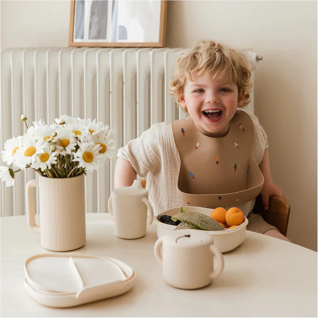 Mushie Snack Cup - Ivory - Image 5