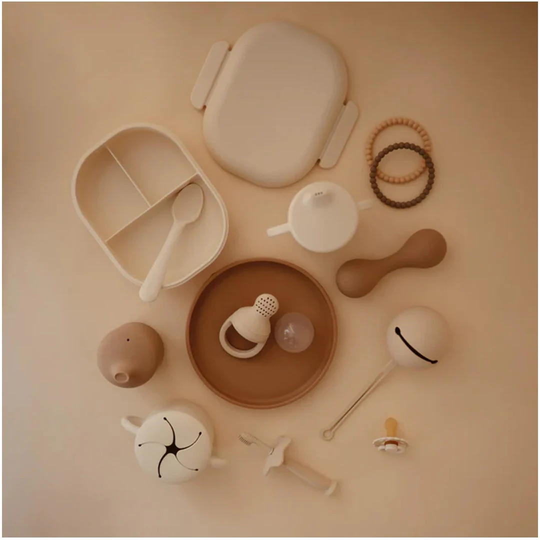 Mushie Snack Cup - Ivory - Image 6