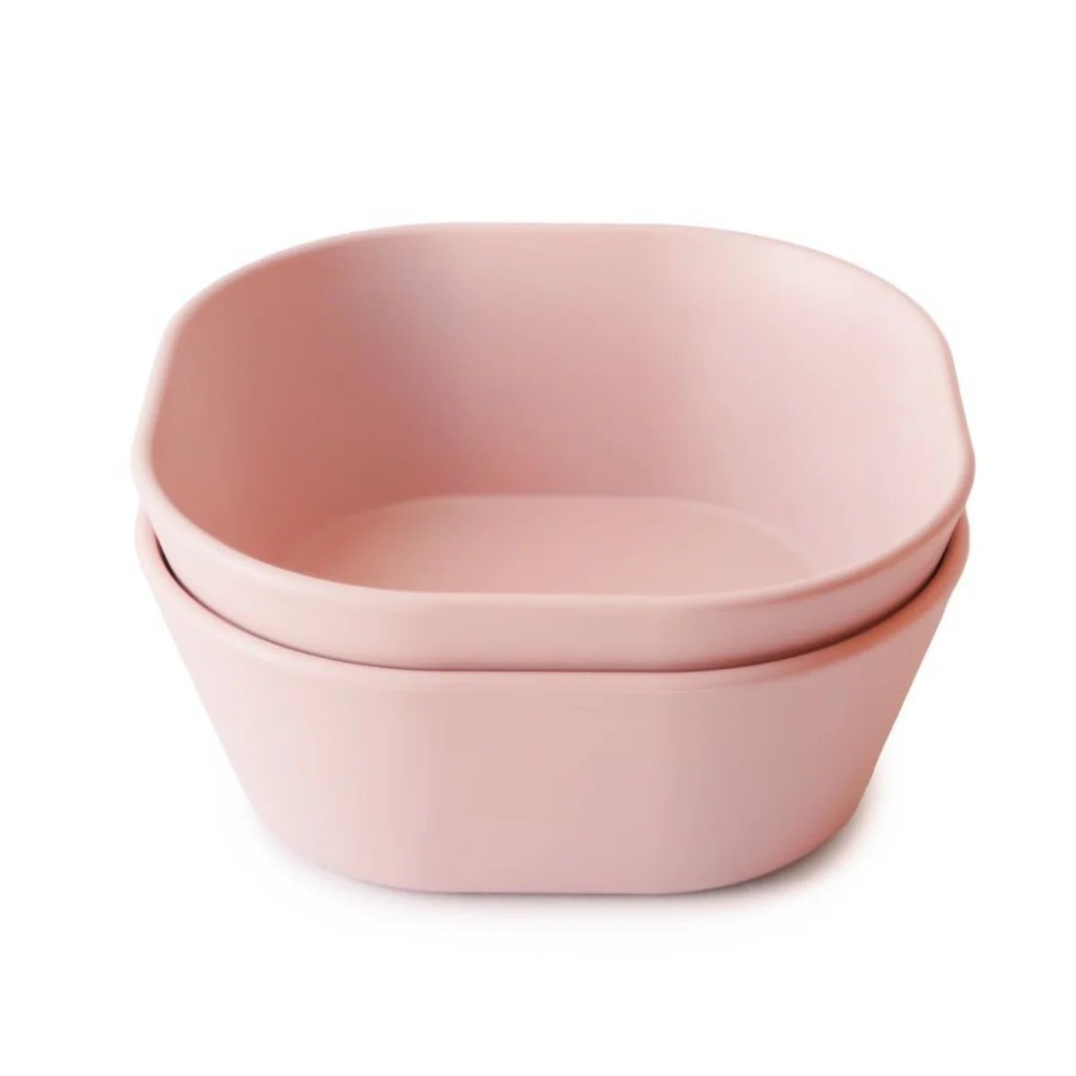 Mushie Square Dinnerware Bowls Set of 2 - Blush - Image 3