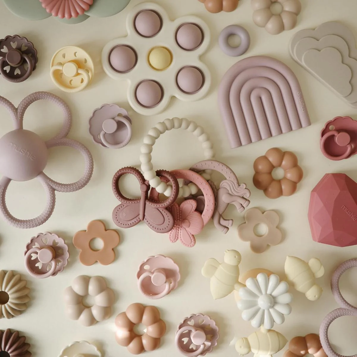 Mushie Silicone Teething Ring - Fairy - Image 10