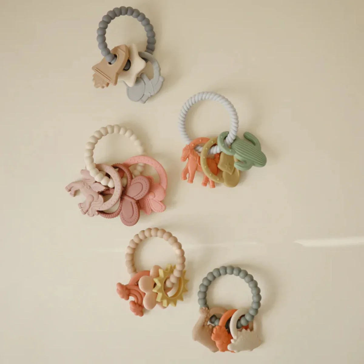 Mushie Silicone Teething Ring - Fairy - Image 4