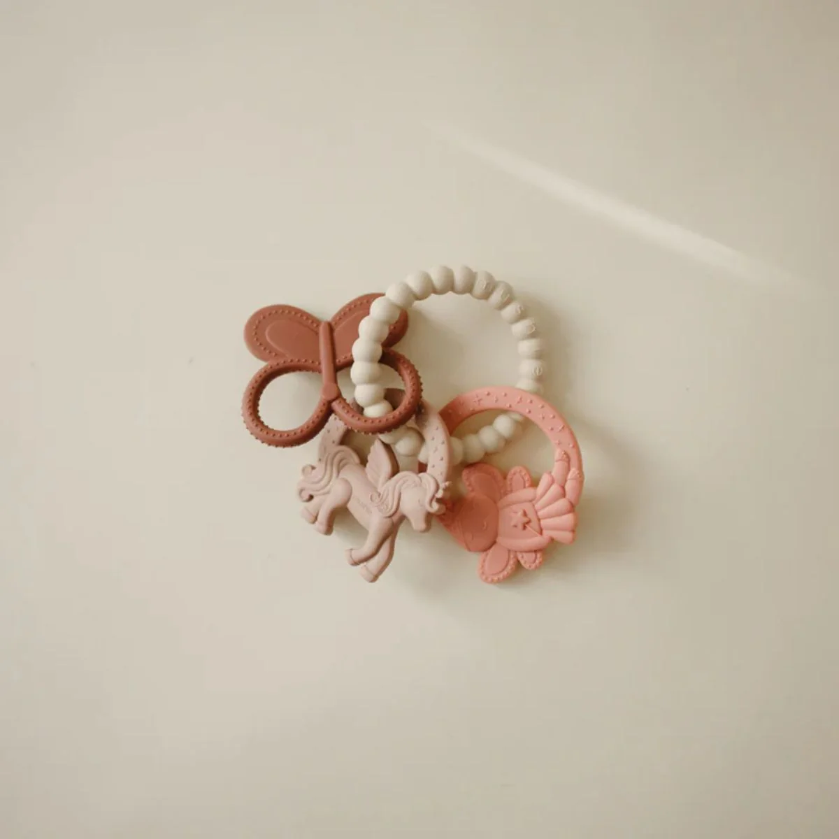 Mushie Silicone Teething Ring - Fairy - Image 6