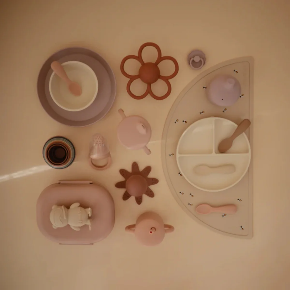 Mushie Trainer Sippy Cup - Ivory - Image 7