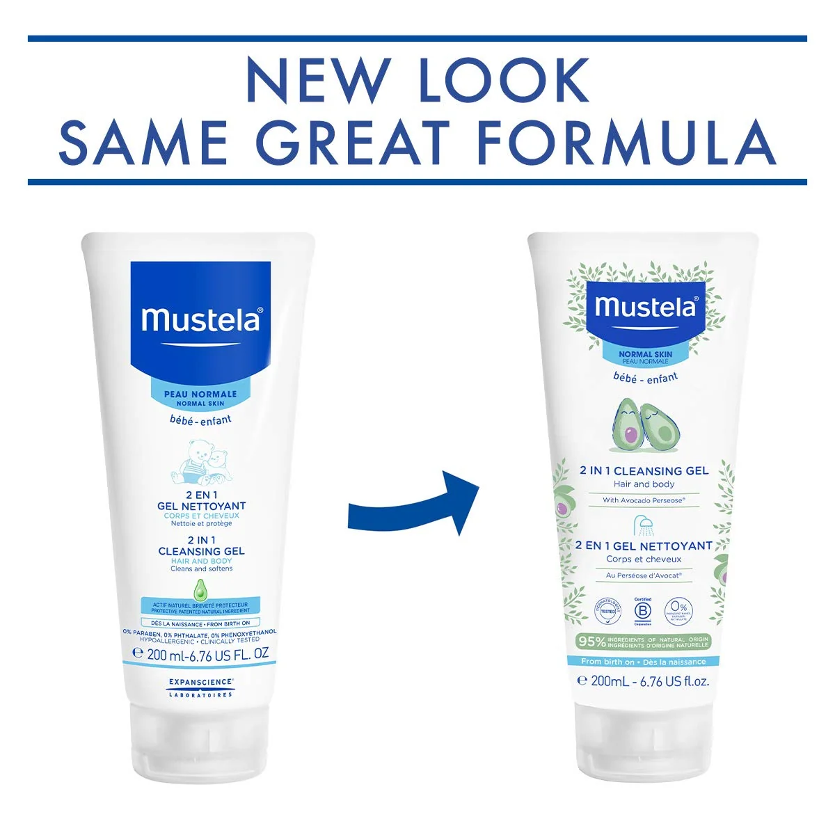 Mustela Baby 2-in-1 Cleansing Gel For Babies and Newborns - Image 6