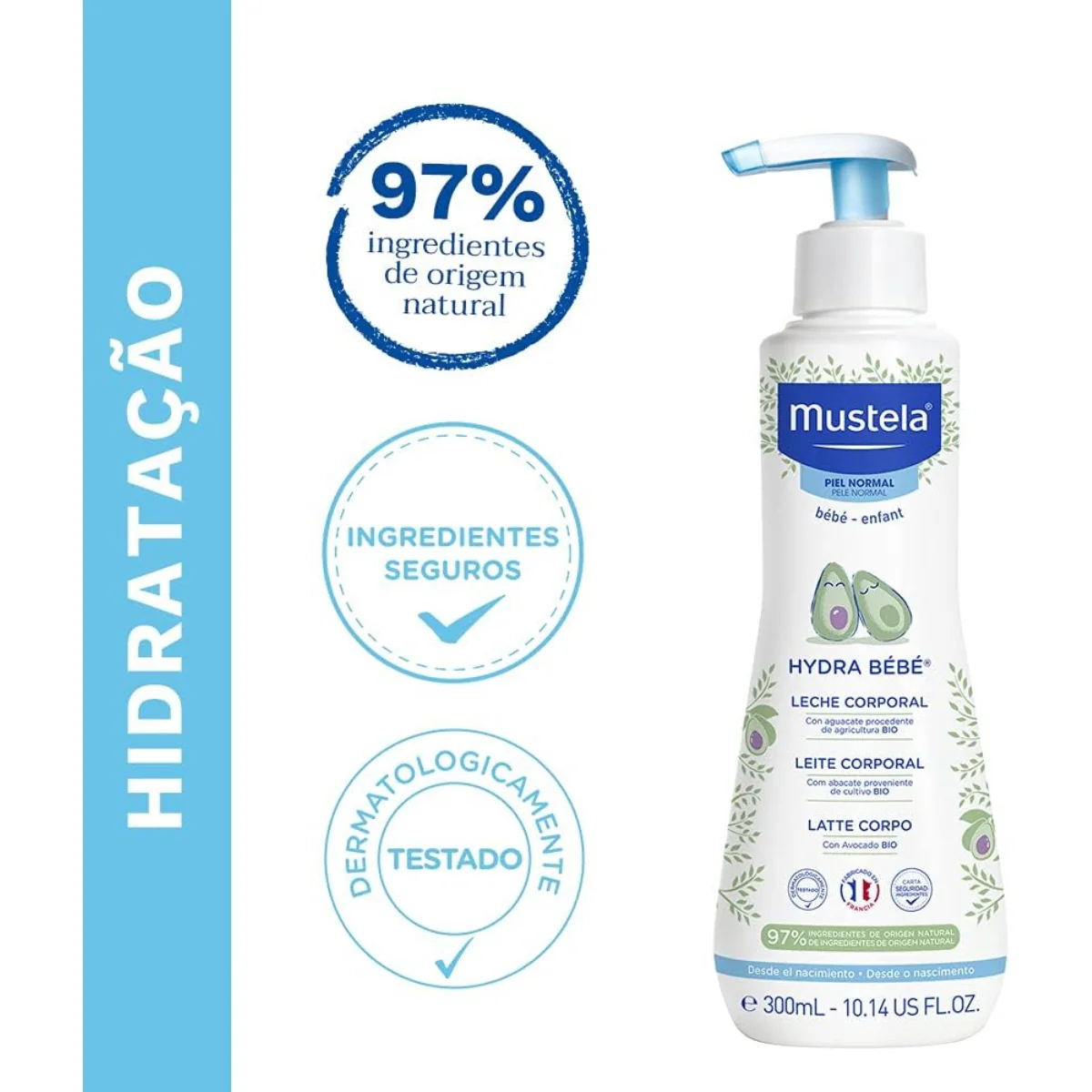 Mustela Hydra Bebe Body Lotion 10oz - Image 5