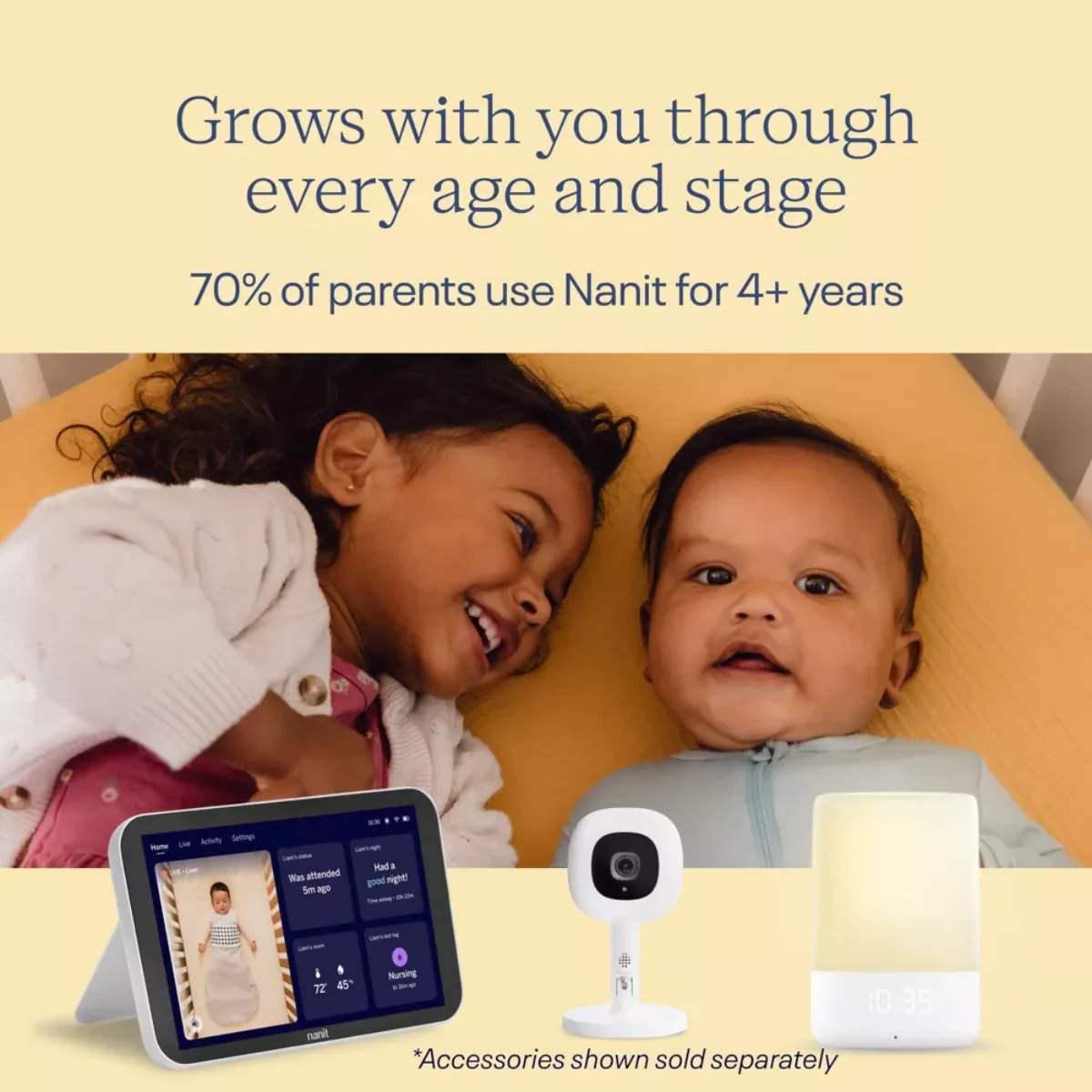 Nanit Pro Smart Baby Monitor & Wall Mount - Image 13