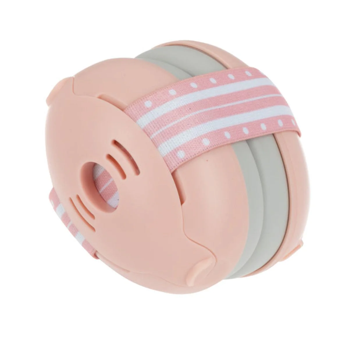 Nuby Soft Sounds Adjustable Earmuffs for Babies - Pink - Image 7