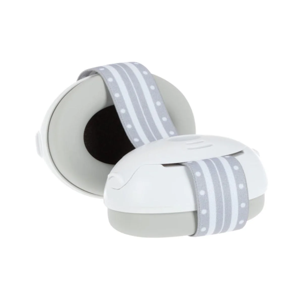 Nuby Soft Sounds Adjustable Earmuffs for Babies - White - Image 10