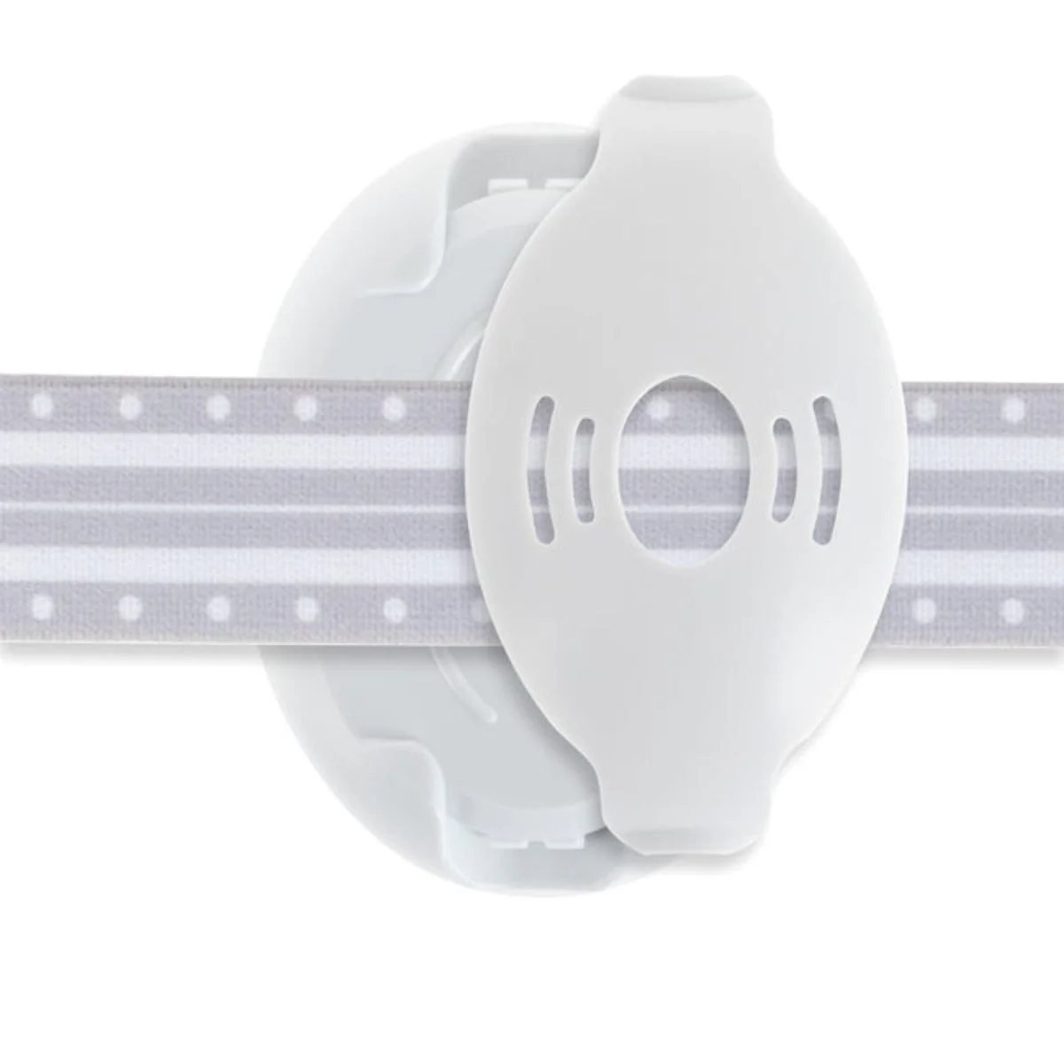 Nuby Soft Sounds Adjustable Earmuffs for Babies - White - Image 7