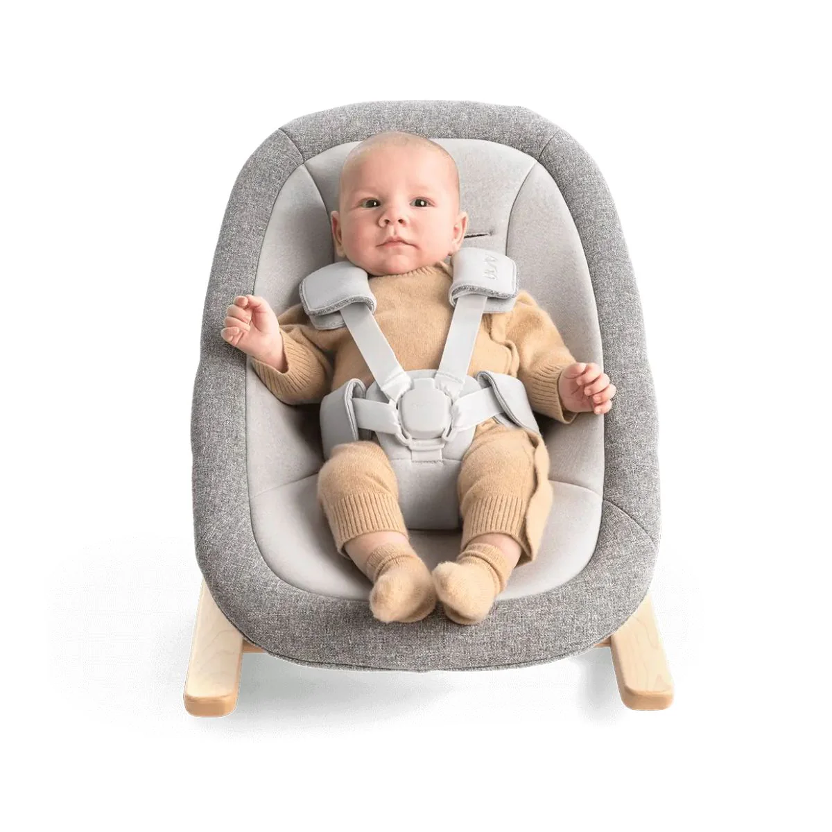 Nuna BRYN Newborn Rocker - Heritage/Maple - Image 16