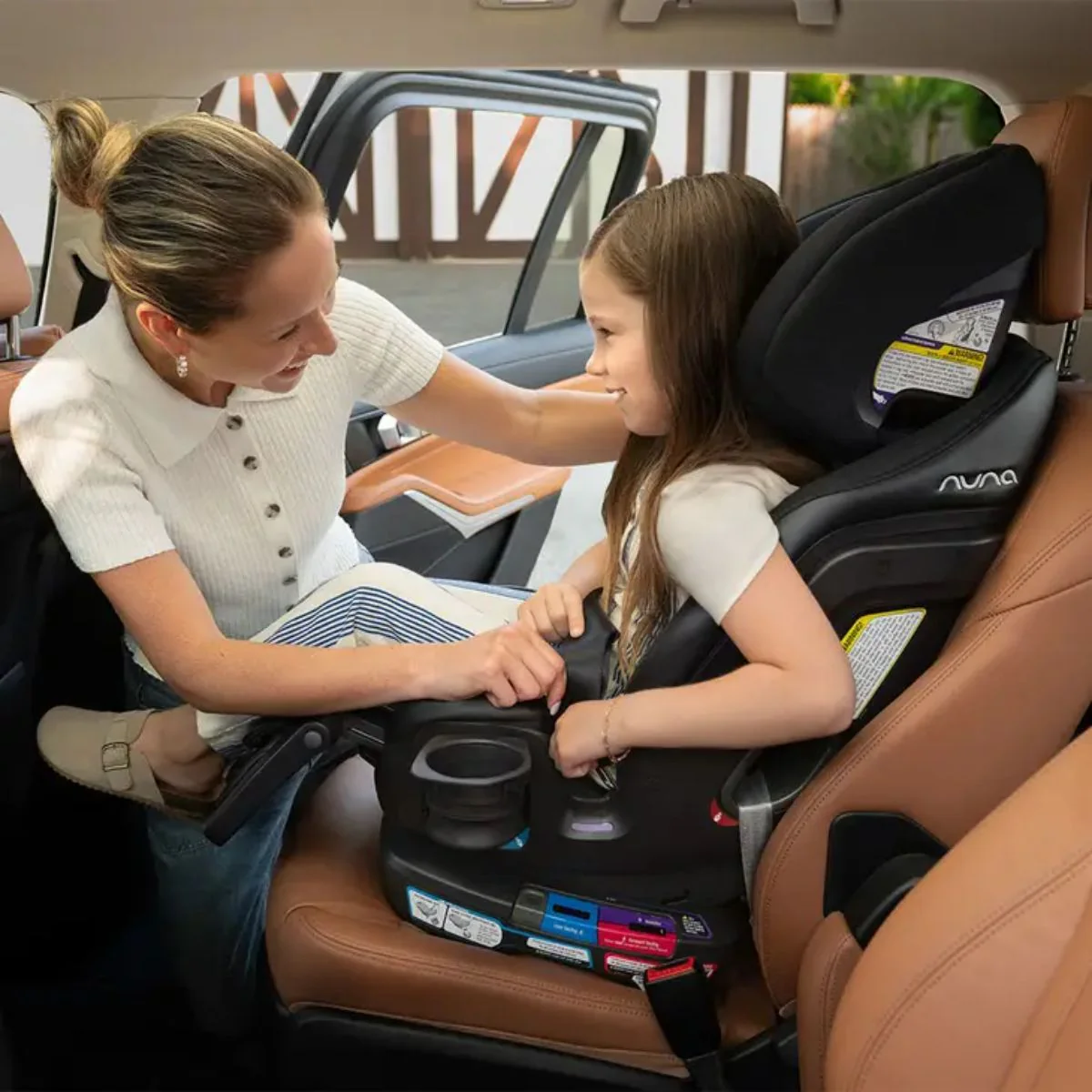 Nuna EXEC Next All-In-One Convertible Car Seat - Biscotti - Image 13