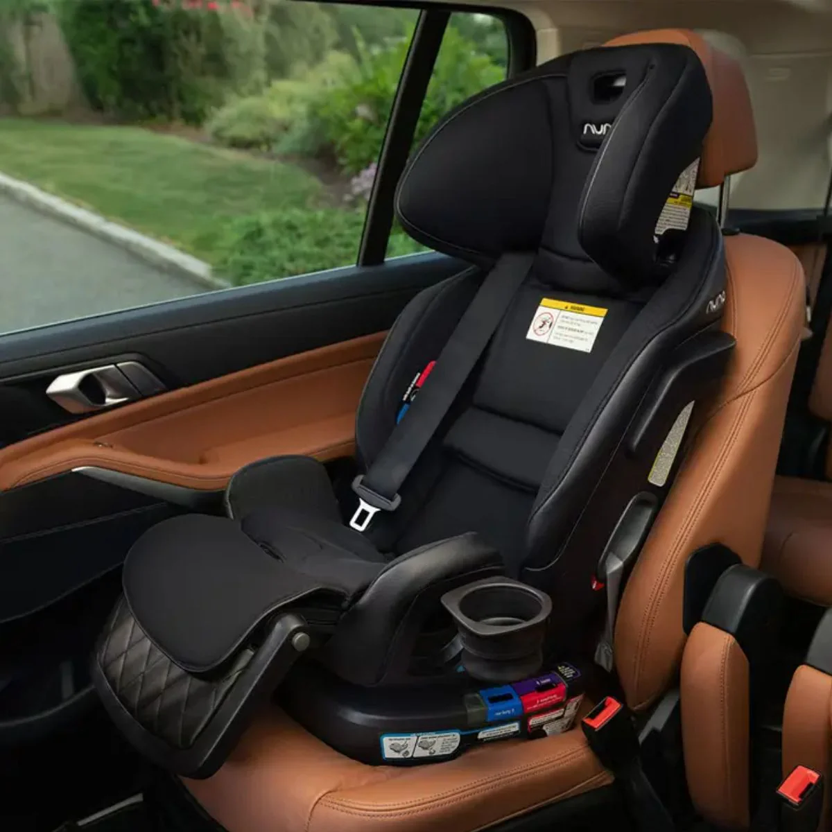 Nuna EXEC Next All-In-One Convertible Car Seat - Biscotti - Image 15