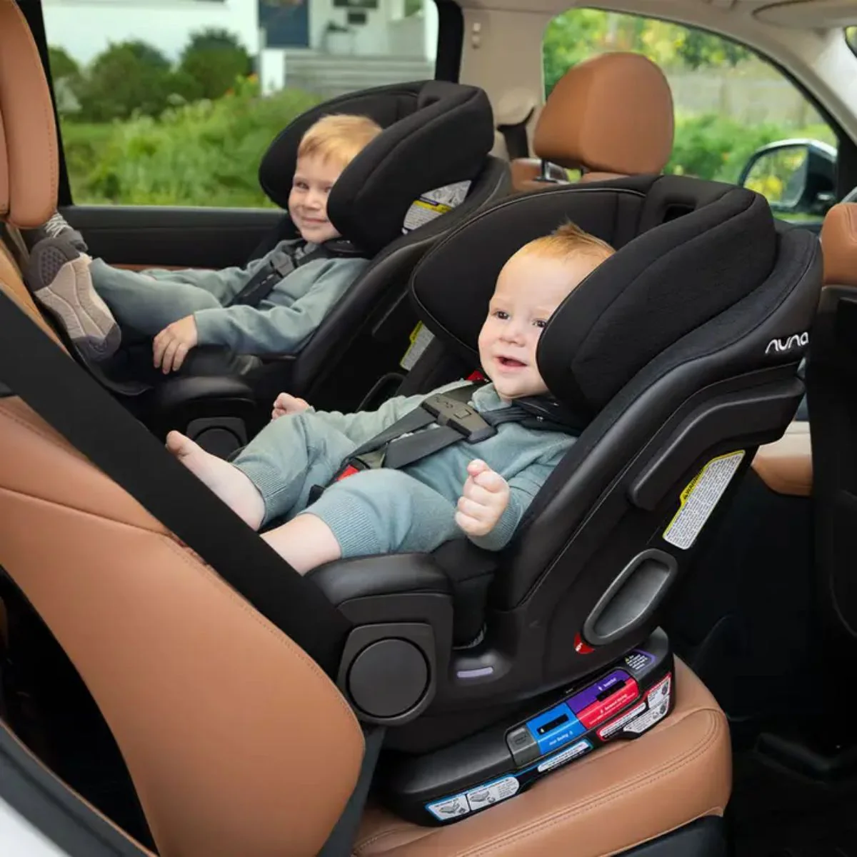 Nuna EXEC Next All-In-One Convertible Car Seat - Biscotti - Image 2